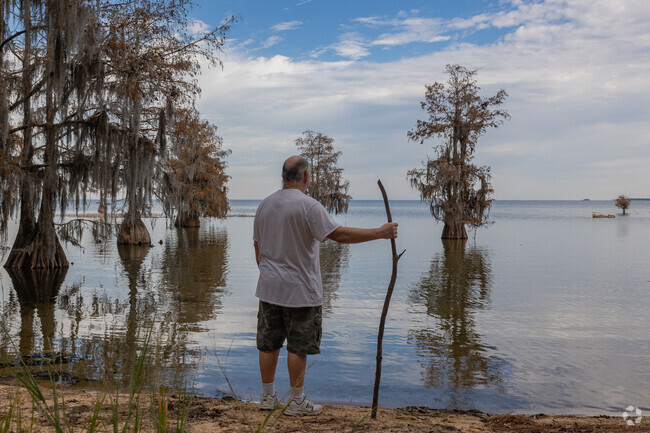 Cross residents love to explore Lake Moultrie and discover the beauty in nature.