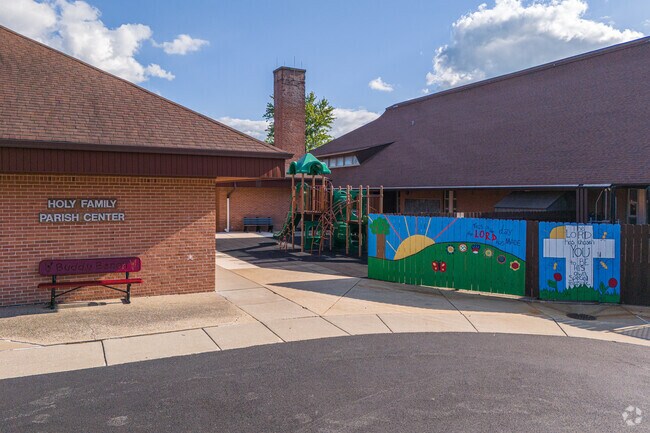 Holy Family Catholic School creates an inspiring atmosphere for learning.