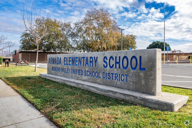 Armada Elementary School in Moreno Valley provides a positive environment for students.