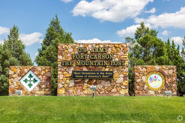 Many military families live in 
Security-Widefield due to it's close proximity to Fort Carson.