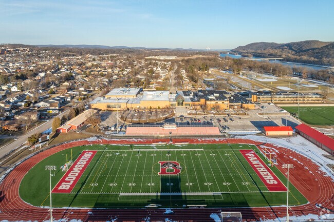 The Bloomsburg Area School District serves about 1,500 students and earns an overall B grade from Niche.