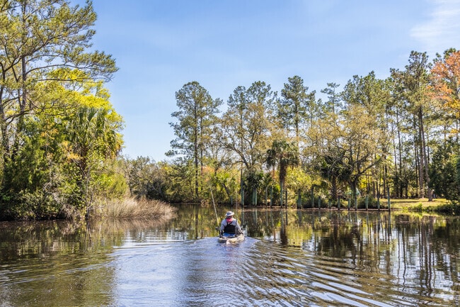 Take the kayak out and fish in the Trout River in Dinsmore.