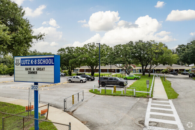 Lutz K-8 School provides education in the neighborhood of Lutz.