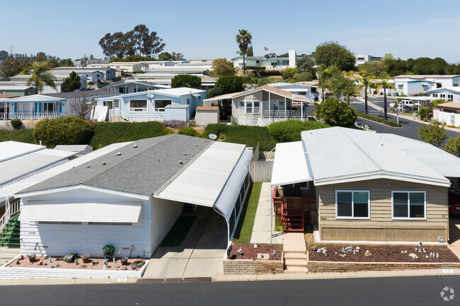 The Villa Madeira Senior Mobile Home Community in Vineyard.