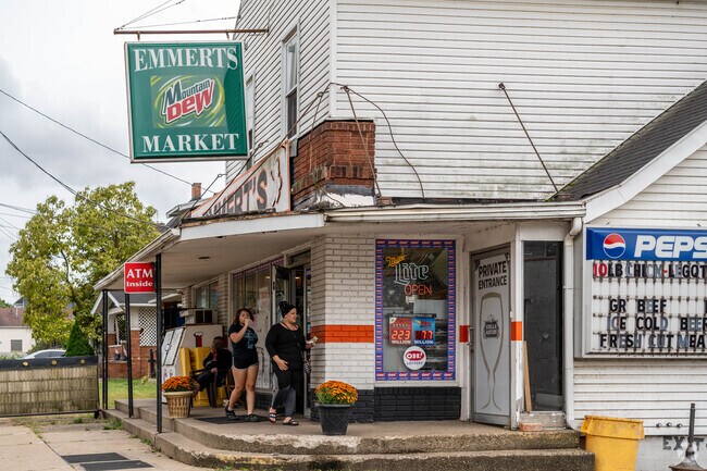 Stop in at Emmert's Market near the West Park - Columbia neighborhood.
