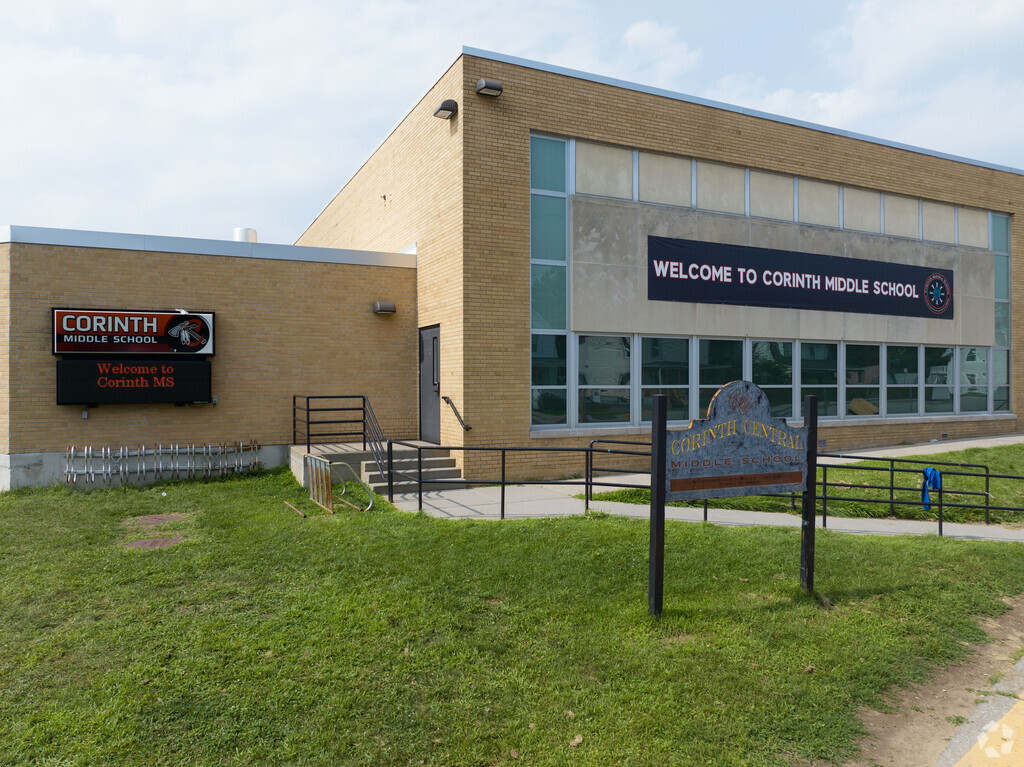 Corinth Middle School serves the grades of 7-9 in Corinth, NY.