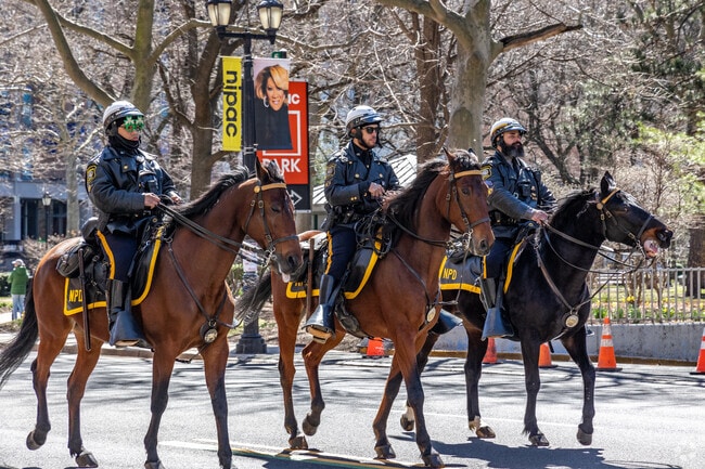 Newark’s St. Patrick’s Day Parade has celebrated Irish pride with horses since 1936.