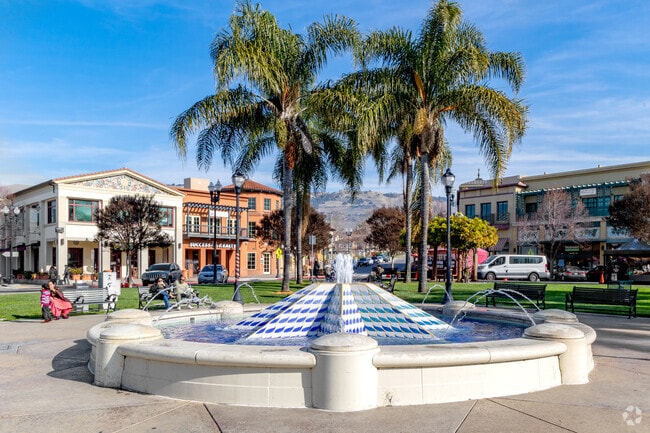 Evergreen Village Square with a variety of shops and restaurants near Heritage.