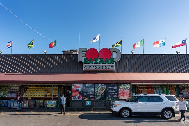 Food Bazaar in Soundview offers diverse groceries and international ingredients.