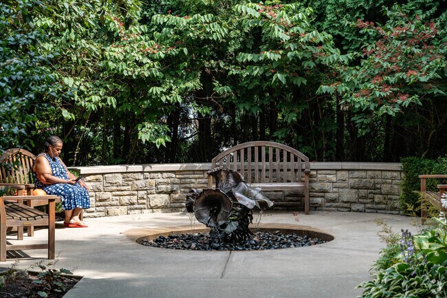 Steelton residents can find a place of solitude at the Fellows Riverside Gardens.