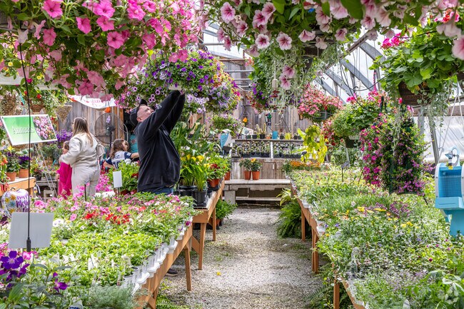 4-Got-In-Tyme Greenhouse, near Cannonsburg, offers a variety of plants and gardening supplies.