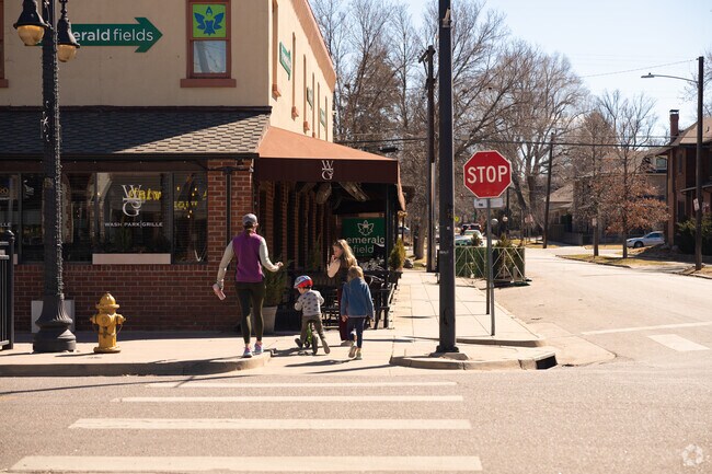 Washington Park is a great place for kids.