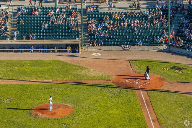 Fans get a taste of the big leages at Ogren Park at Allegiance Field.