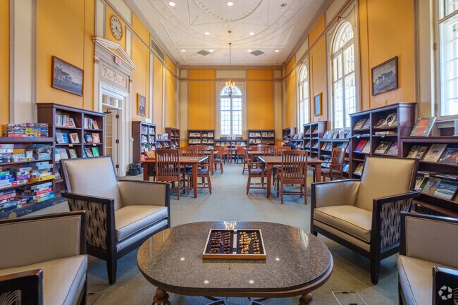 Work away from home at the Lucius Beebe Memorial Library near Montrose.