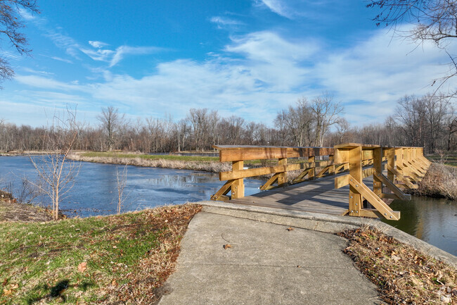 Grand Kankakee Marsh County Park sits along the Kankakee River.