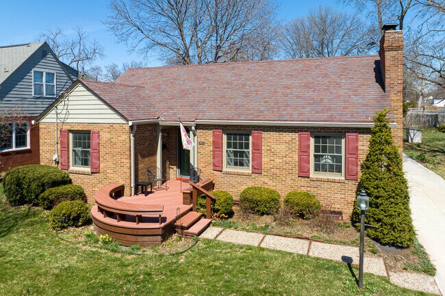 Brick ranch homes offer a quiet, affordable option for families looking to settle in Waveland Woods.