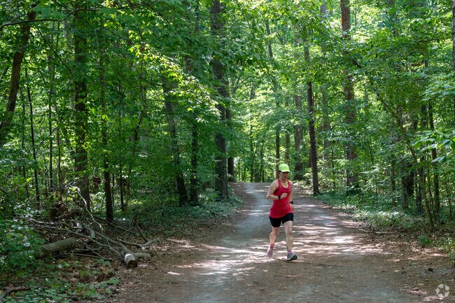 The Al Buehler Trail in Duke Forest is a great place for a jog.
