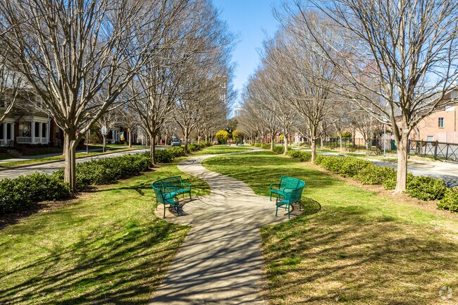 Linear Park offers a great location for walking, jogging, and other activities.