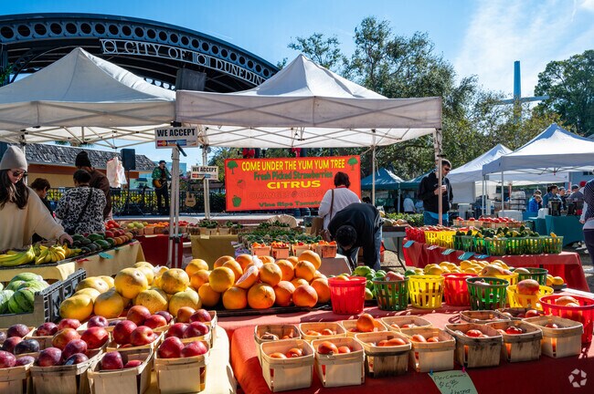 Patrons of the Dunedin Saturday Market have the best choice of fresh goods and artisan items.