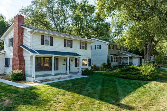 Multi-floor homes are the most common home type in the Brook Hollow neighborhood.