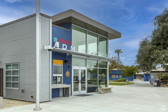 The administration building at the Oak Crest Middle in Encinitas.