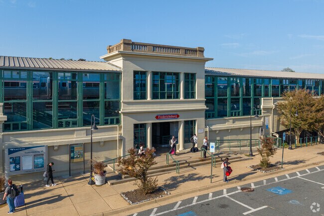 Hop on the Virginia Railway Express near Mayfield.