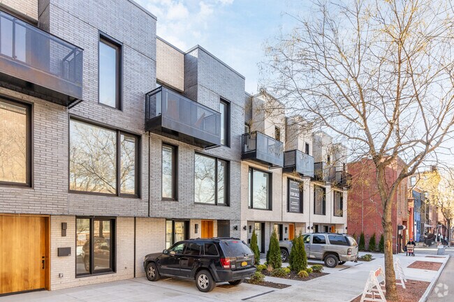 Red Hook offers new townhouse developments like the ones on Huntington Street.
