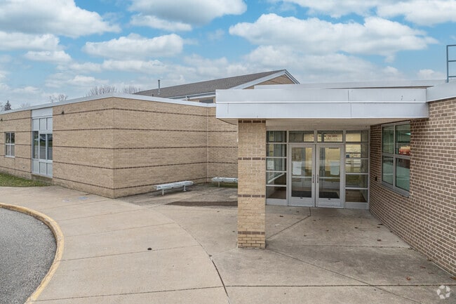 Brookwood Elementary School, second entrance.