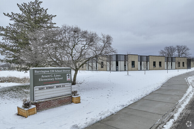 Arnett C. Lines Elementary School is a highly rated school in South Barrington.
