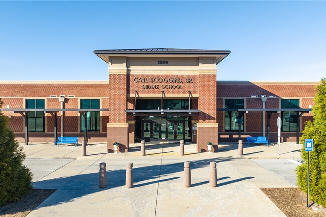 Carl Scoggins Sr. Middle School welcomes students grades 6-8.