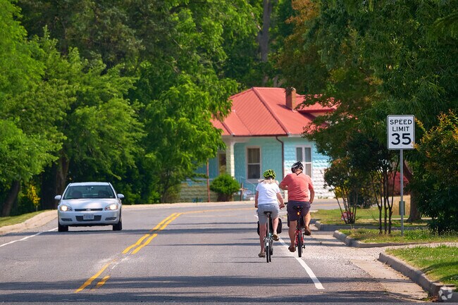 The rail trail will meander from Onley to Cap Charles when completed.