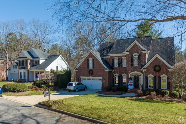 Large homes with room for families can be found in Biltmore Park.