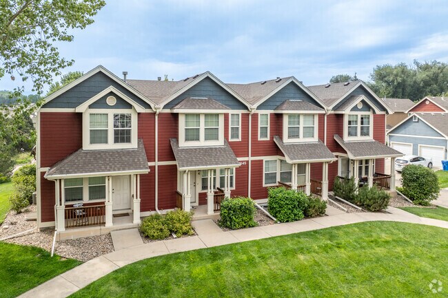 You can find many townhomes with direct access to the Spring Creek Trails.