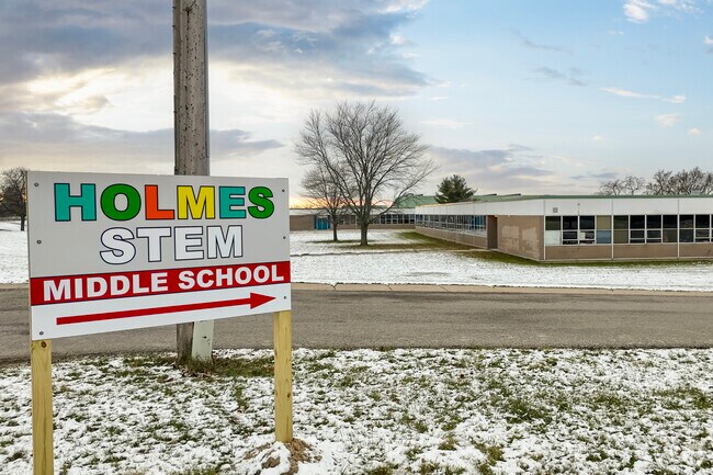 Holmes STEM Academy offers studies for junior high students in Flint.