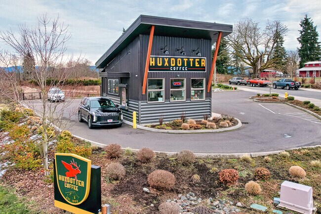 Huxdotter Coffee shop, located in Lea Hill, Auburn of Washington.