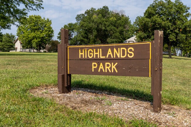 Enjoy the fresh air at Highlands City Park.
