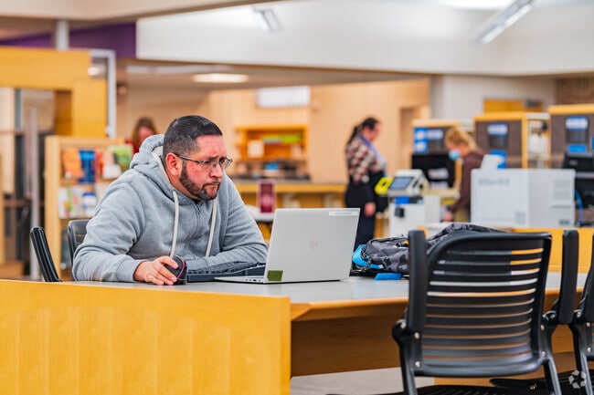 Coffee Creek residents can go to Edmond Library to enjoy a peaceful working environment.