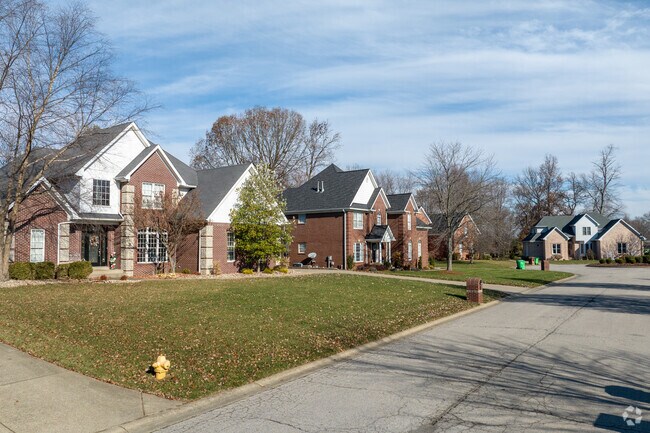This is a row of homes in Sellersburg Indiana.