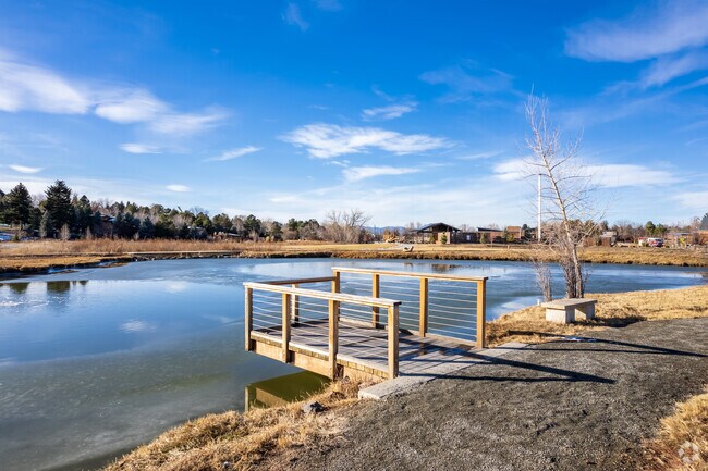 Residents of Cherry Hills Village can fish off of John Meade Park's pier.