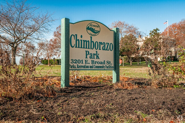 Chimborazo Park is located on East Broad Street.