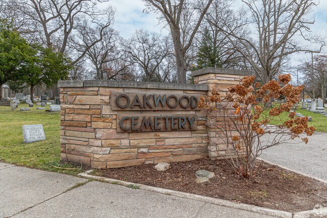 Visitors and residents of Angell can take a stroll through the scenic Oakwood Cemetery.