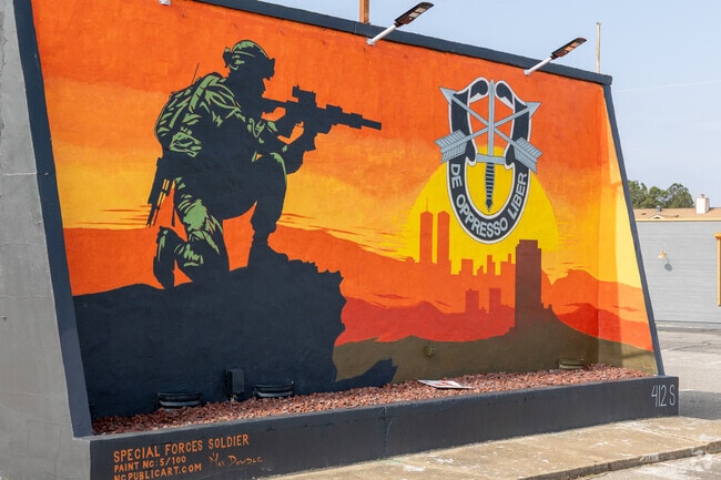 Spring Lake proudly honors the men and women of the U.S. Special Operations Command based at Fort Bragg.