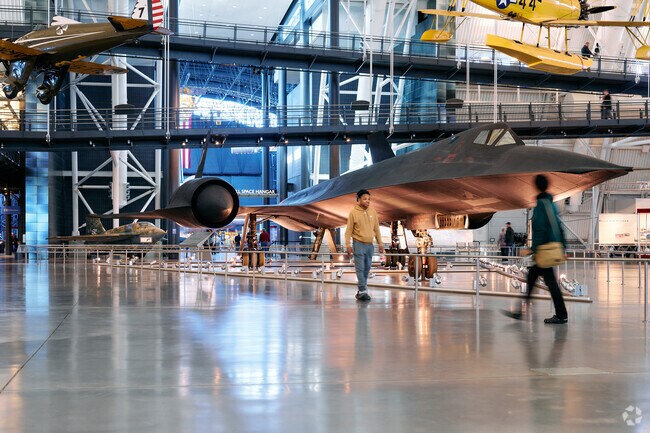 The Udvar-Hazy Center Air and Space Museum is minutes from Arcola.