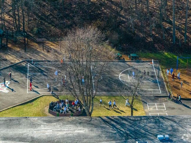 Rockaway Valley Elementary School has an extensive recreation area for students.