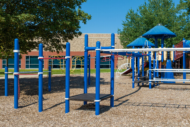 Play on the jungle gym at McGregor Elementary School.