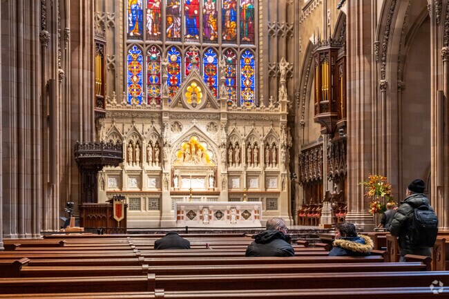 Built in 1846, Trinity Church is an iconic building in the Financial District.