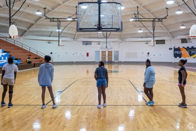 Many children from Milbrook play sports at Barack Community Center.