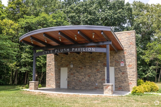 The Plush Pavilion at Stanbery Park hosts concerts and community events for Mount Washington residents.