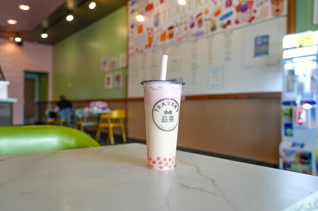 Stop at Teatery for the Banana Dream Boba which is packed full of flavor.