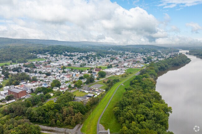 Plymouth is a community on the north side of the Susquehanna River in Luzerne County.